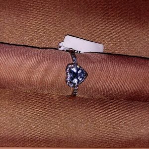 BUNDLE Size 7 Charmed Aroma 925 Silver Heart Ring